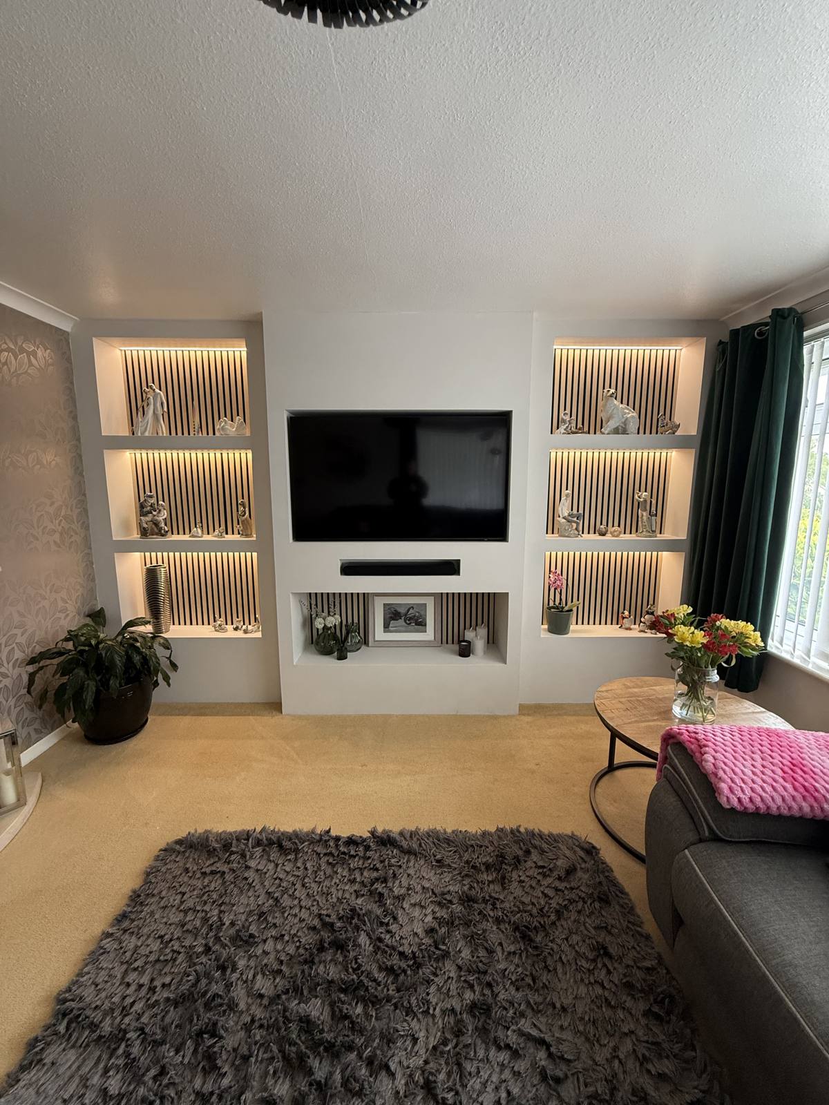 Media wall & alcove units